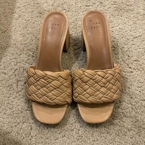 Target A New Day sandals - nude - size 6